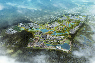 轻文旅小镇帷幕之作 光明小镇竹海岭上旅游开发项目